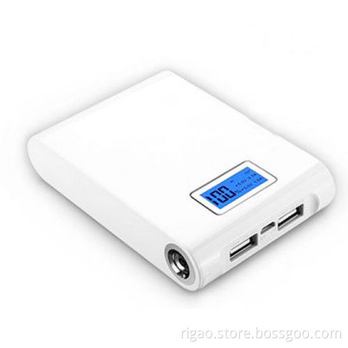 Dual USB LED Screen Strong Light Power Bank for Smartphone and Laptop